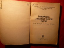 Indrumatorul Zugravului Vopsitor , Tapetar - Ed.Tehn. 1963 foto