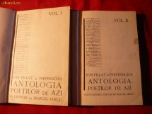 I.Pillat si Perpessicius - Antologia Poetilor  -I Ed.1925 ,2vol foto