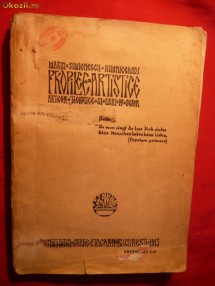Marin Simionescu Rimniceanu -Propilee Artistice -I Editie 1913 foto