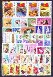 Timbre Romania Lot  8 Serii Complete foto
