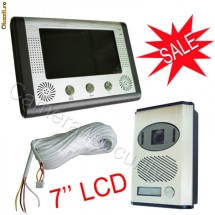 Video interfon door LCD color 7 foto