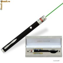 Laser pointer 500mW verde. Capat proiectie 3D. foto