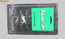 VAND VARFURI SAGETI 3 LAME OTEL (BROADHEADS) foto