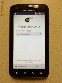 Telefon Android Motorola ATRIX 4G complet, Tegra 2, 1GB Ram, liber, folie foto