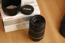 Canon 55 - 250 mm EFS stare Impecabila foto