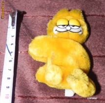 Jucarie Plus Garfield Aproximativ 10 CM - Se Fixa Pe Diverse Obiecta foto