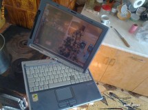 laptop fujitsu siemens cu tuchscreen foto