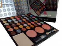 Trusa de machiaj 48 culori   pudra   blush foto