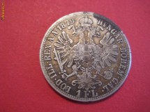 MONEDE AUSTRO - UNGARIA - MONEDA  - 1 FLORIN 1879 - ARGINT - 12.3 GR. foto