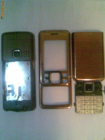 Vand Carcasa SH Gold Nokia 6300 foto