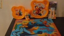WINNIE THE POOH  set de masa pahar,farfurie etc tot setul  OFERTA foto