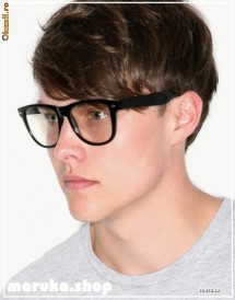 OCHELARI DE SOARE stil Ray-Ban WAYFARER GEEK lentile transparente ! marime medie mare PROTECTIE UV ! CALITATE si TRANSPORT GRATUIT !! foto