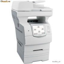Lexmark X646e, Imprimanta Laser, Copiator, Fax, Scanner, USB, Monocrom foto