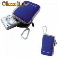 Husa camera Graph Gear Camera Case Soft (l. blue), 10563, Elecom - mht10563  sigilate foto