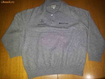 Pulover barbatesc (barbati) MERCEDES-BENZ, gri foto