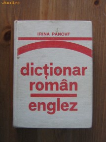 Irina Panovf - Dictionar Roman- Englez foto