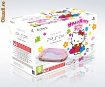 Consola PSP 3004 Slim PINK + Hello Kitty foto