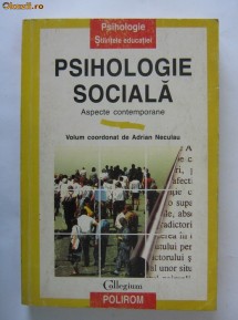 Adrian Neculau - Psihologie sociala foto