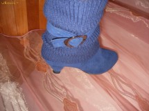 botine albastre :X foto