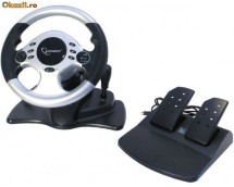joystick pc volan cu pedale gembird foto