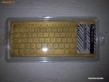 Tastatura din silicon aurie ISIS DEI pentru MACBOOK AIR 13 sau MACBOOK PRO 15 noua foto