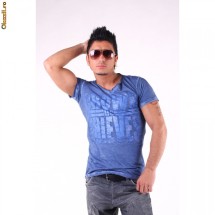 Tricou Blue Barbati foto