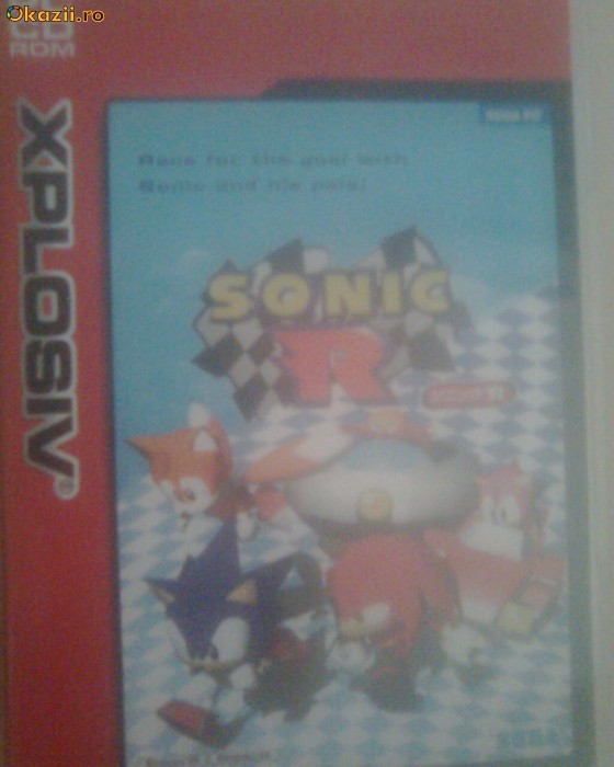 SONIC R PC CD ROM foto mare