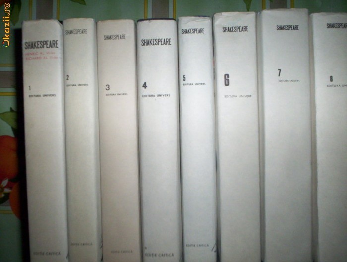 Shakespeare-OPERE COMPLETE(volumul 1-8) foto mare