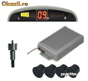 SET bara spate  SENZORI DE PARCARE CU DISPLAY + SUNET foto mare