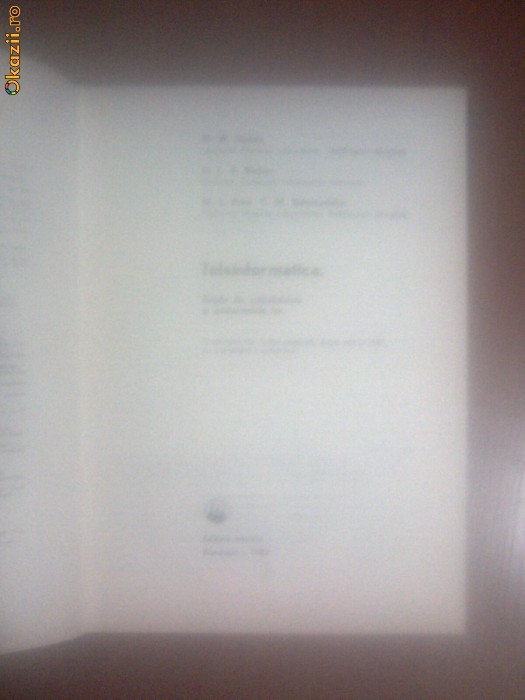 Teleinformatica. Retele de calculatoare si protocoalele lor foto mare