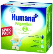 Lapte praf Humana 2 Prebiotic 1000g Transport gratuit ! foto mare