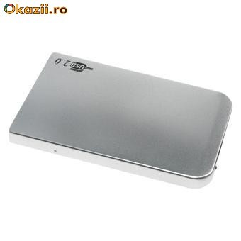 Rack HDD | sertar extern | silver | 2.5 inch | IDE | USB foto mare