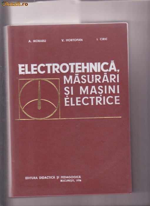 ELECTROTEHNICA MASURARI SI MASINI ELECTRICE A.MORARU foto mare