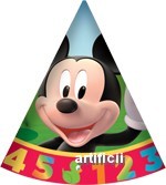 6 Coifuri de petrecere copii Mickey Mouse Numbers foto mare
