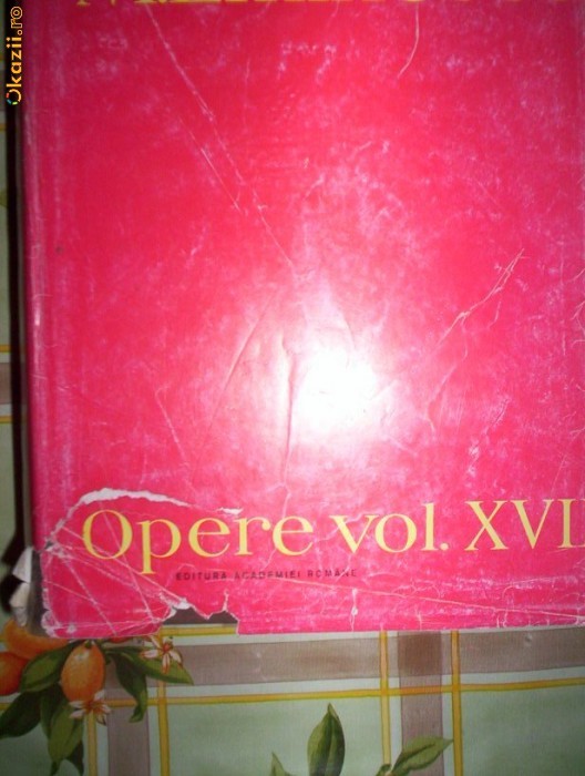 Eminescu-OPERE (VOLUMUL XVII) foto mare