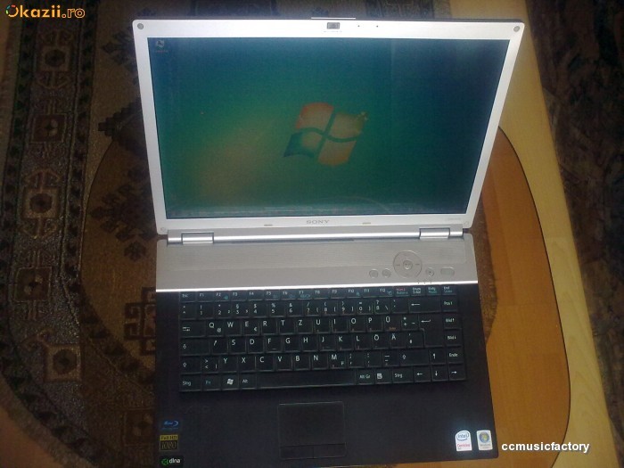 laptop SONY VAIO VGN-FZ-21M foto mare