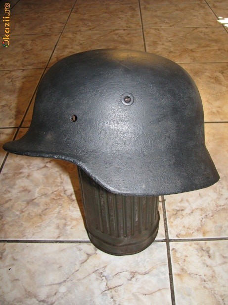 CASCA GERMANA M40 WW2 RECONDITIONATA foto mare