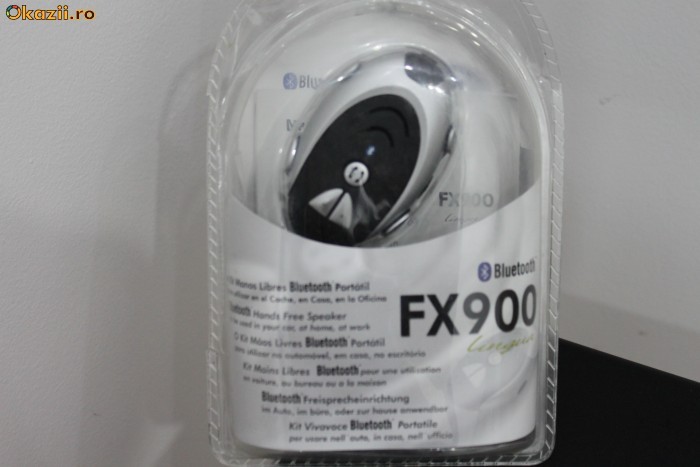 Vand Bluetooth Speakerphone FONEXION FX900 Portabil foto mare