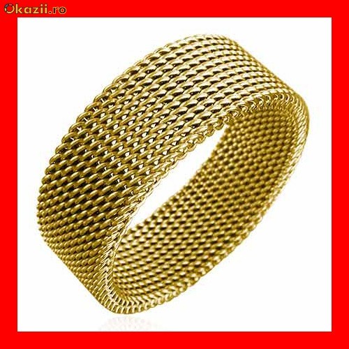 US-8 Inel / Verigheta Otel Inox  RS-151 Best Price ! foto mare
