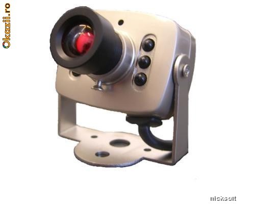 Mini camera supraveghere color foto mare