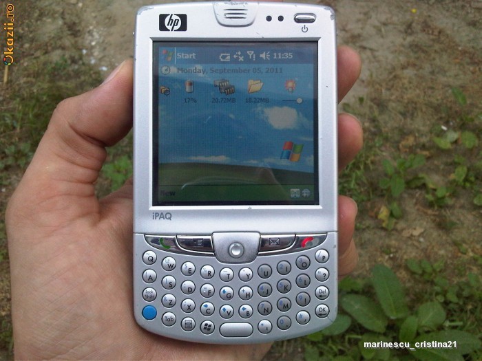 HP IPAQ 6515 foto mare