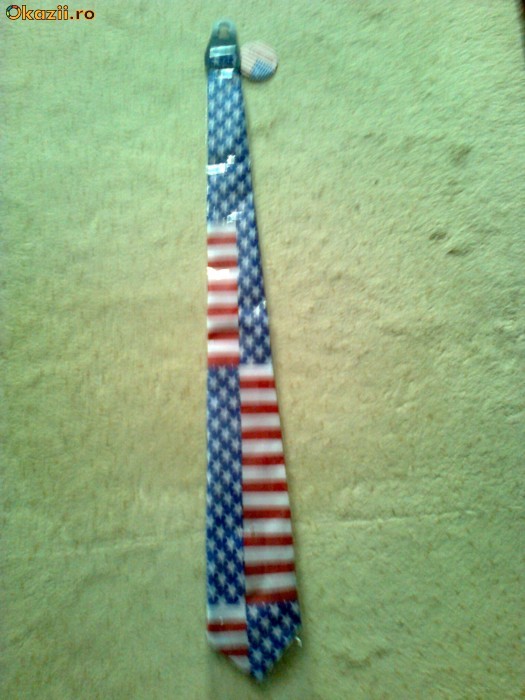 cravata steag america USA foto mare