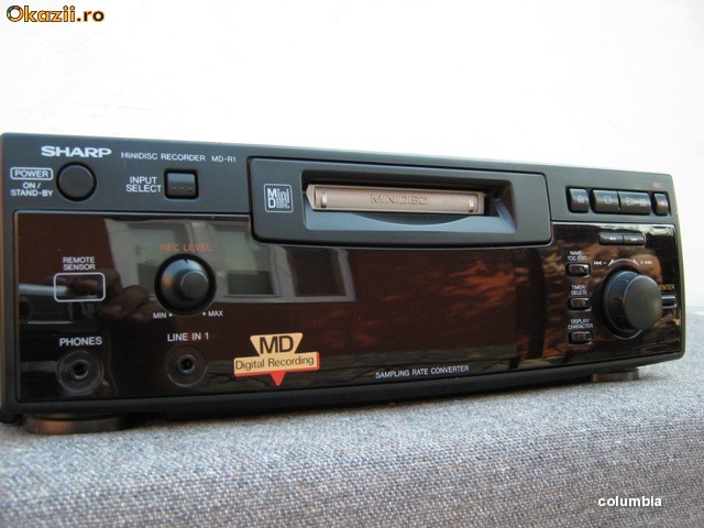-Vand minidisc recorder SHARP MD-R1 foto mare