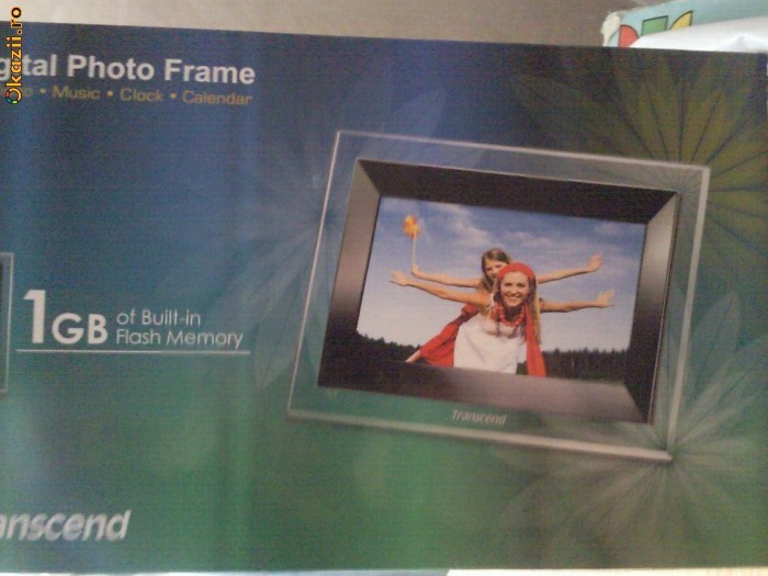 Rama foto digitala Transcend 710C foto mare