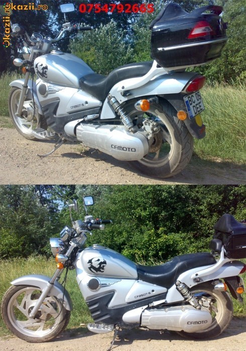 Vand chopper CF Moto V5 an 2007 TRANSMISIE AUTOMATA foto mare