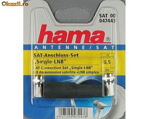 Mufa antena hama Single LNB foto mare