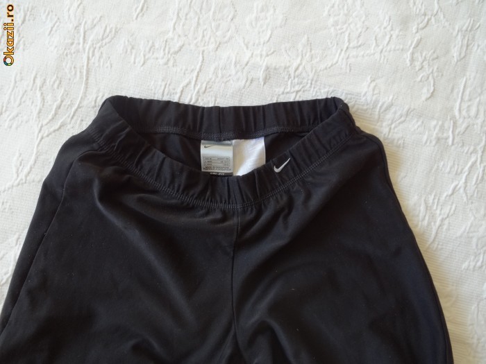 PANTALONI ORIGINALI NIKE DRI FIT negri size S/M foto mare