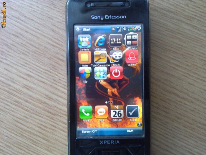 sony ericsson xperia x1 foto mare