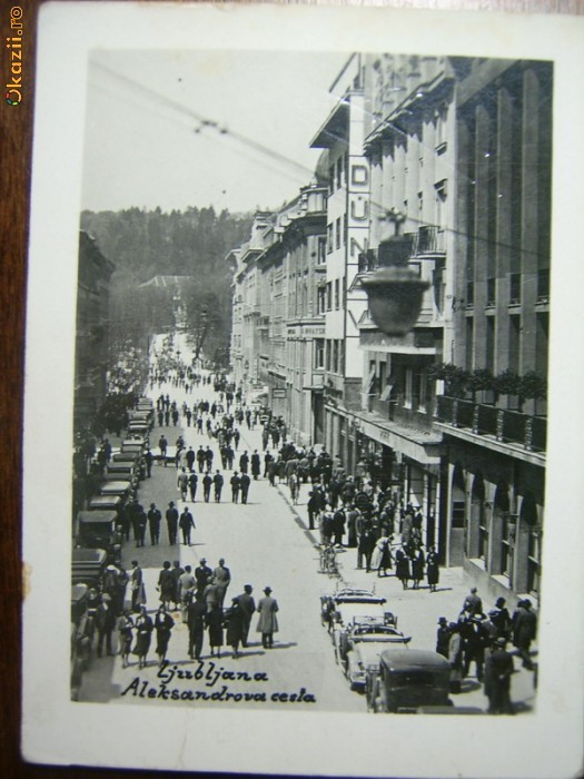 Fotografie interesanta razboi 1939 Ljubljana foto mare