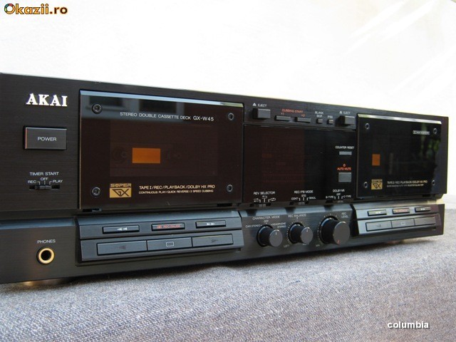 -Vand dubludeck AKAI GX-W45    DEFECT !!! foto mare